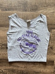 Vintage 1989 Kansas Wesleyan University All Star Game Jersey Adult XS Cropped