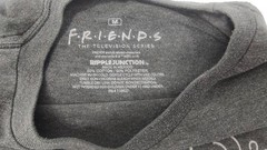 Central Perk Graphic T Shirt M Charcoal Gray Ripple Junction Friends TV Show