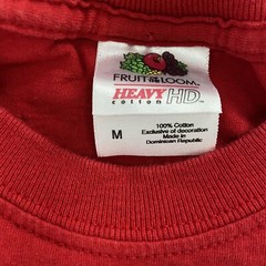 United States Marines Shirt Adult Medium Red Painted Logos Cotton Tee Mens M