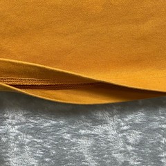 UNIQLO U AIRism Cotton T-Shirt Mens Small Mustard Yellow Ochre Oversized Tee