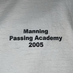2005 Manning Passing Academy Gatorade T-Shirt Size XXL (2XL)