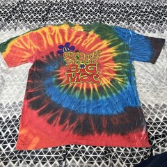 Vintage 90s McDonald’s Get Back With Big Mac Tie Dye Shirt Size Large