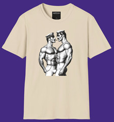 Gay Tees LGBT Pride Tom Of Finland Beefcake Hunk Southern Decadence Equality Tee