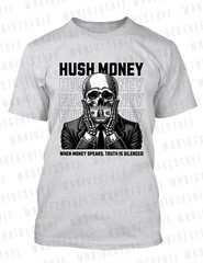 Mens 8XL Greystone Custom Big & Tall Tee Shirt Hush Money Streetwear Tshirt