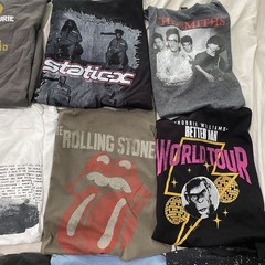 Rock Band Concert T-Shirt Lot of 20 Modern Pop Tour Music Tees Bundle Reseller