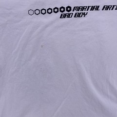 Bad Boy Shirt Men’s Size Large White 1990’s Mixed Martial Arts MMA FLAWS