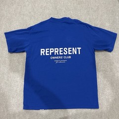 REPRESENT Owners’ Club Medium Blue Crew Neck T Shirt Powered By Enthusiasts