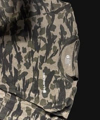 Carhartt Men’s Camo Long Sleeve Crew Neck Relaxed Fit Logo Cotton Knit T-Shirt M