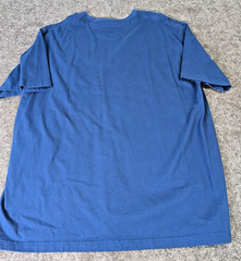 Duluth Trading Co Men’s XL Longtail T Shirt /Pocket Crewneck Blue 100% Cotton