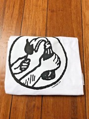 SUPREME SS18 MOLOTOV TEE WHITE MEDIUM M AUTHENTIC NEW IN HAND!