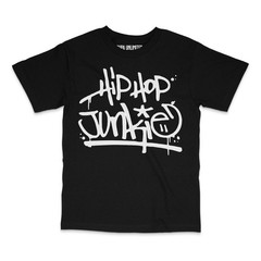 Hip Hop Junkie T-Shirt Urban Street Graffiti Tag Tee