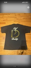 Stedman Puff Daddy Double-Sided Graphic Print Black Cotton Tee Men’s XL