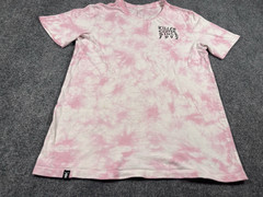 Dutch Bros Coffee Shirt Adult Medium Short Sleeve Pink White 1992 Classic Casual