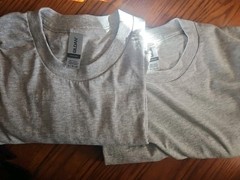 2 Gildan Ash Adult X-large 50/50 G800