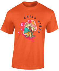 CHILL VIBES MENS T SHIRT FUNNY SUMMER HOLIDAY CLOTHING CASUAL NICE TOP