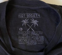 Riot Society Fiesta Til Death Graphic Tee Black Size M Men’s Unisex USA