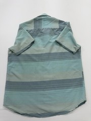 Polo Mens Shirt Light Blue Striped Cotton Button Up Logo XL Regular