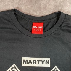 Full Send Nelk Boys Bradley Martyn Doesn’t Pay For Black T-Shirt Large NEW