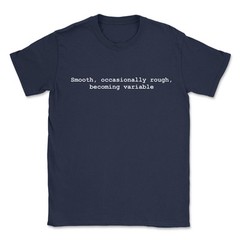 The shipping forecast t-shirt smooth, occasionally rough, becoming variable.