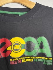 Vintage Mecca 90s T Shirt Size L LARGE Hip Hop Logo Black EUC