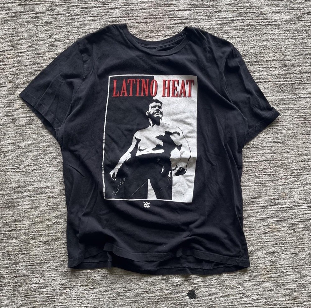 WWE Eddie Guerrero Latino Heat T Shirt Wrestling WWF ECW Retro Size XL