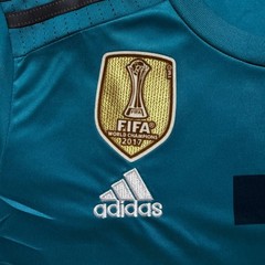Adidas Real Madrid Ronaldo 7 Jersey 2017-18 Away Teal Blue Large NWT