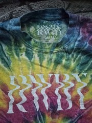 Rooster Teeth RWBY Anime Tie Dye Shirt Size Small, Used