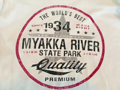 Myakka River State Park, Sarasota, Fl, Pull-over Shirt, XL, White