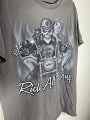 Harley-Davidson Shirt Mens (20x28in) Ride All Day Play All Night Vegas No Tag
