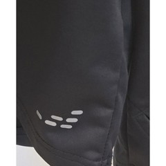 Men’s Large Black Reflective Quarter Zip by bcg/BioViz Long-Sleeve Thumb Holes