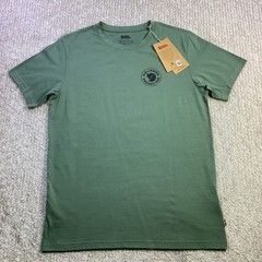 Fjallraven 1960 Logo T-shirt Patina Green Organic Cotton Tee Mens Size M NWT