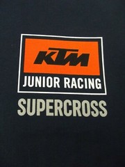 TLD KTM SX Troy Lee Jr Racing Supercross Moto MX Navy Blue T Tee Shirt Mens NWOT