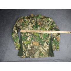 RedHead Mens Camo Quarter Zip Performance Shirt Woodland Oak Camouflage Medium