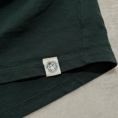 Free Planet Shirt Mens Relaxed Fit L Green Tee Crewneck Casual Tee Turtle Skater