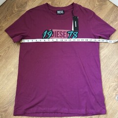 DIESEL Crew Neck Diesel 1978 Successful Living TShirt Large Fit Medium P-P19 NEW