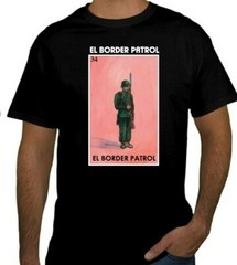 El Border Patrol T-Shirt Loteria Raglan Mexican Bingo Tee Hooded Gift for him