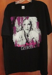 KAREN NEWMAN tee 2XL Detroit T shirt XXL voice of Red Wings national anthem tee