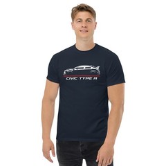 Civic Type R K20C High Performance Track Spec Graphic Tee T-Shirt Gift