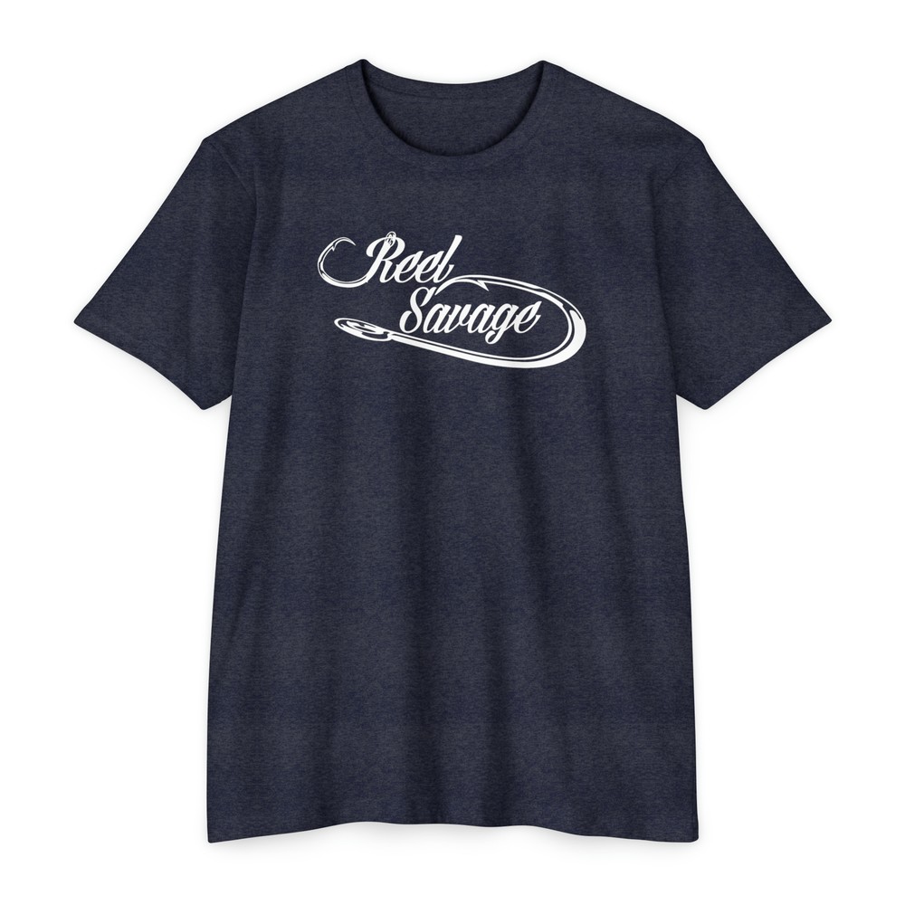 Unisex CVC Jersey T-shirt – Custom Logo Design – REEL SAVAGE