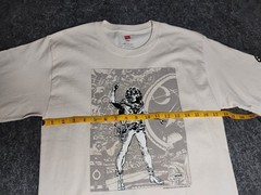 RARE VINTAGE Graphitti Designs Wally Wood Spaceman NEW Beige T-Shirt Size Small