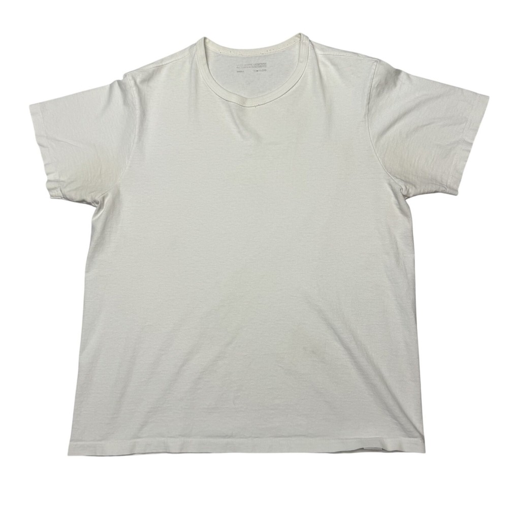 Lady White Co All Cotton Short Sleeve T Shirt Men’s 36/S Minimalist Quiet Luxury