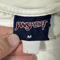 Vintage Distressed Northern Michigan University NMU JanSport Medium T-Shirt Tee