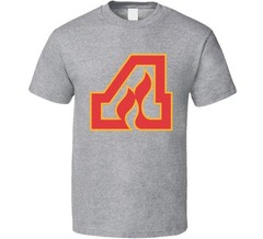 Atlanta Flames WHA Retro Hockey Logo T Shirt