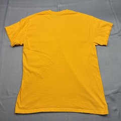 Vintage Mens US Marine Corps Graphic Logo T Shirt Sz S Yellow