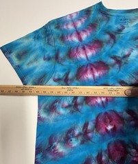 Handmade Ice Tie Dye Adult T-Shirt Unisex Size XL Multicolored Gildan Tee NEW