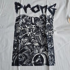 PRONG PRIMITIVE ORIGINS VINTAGE VIBE RETRO STYLE BAND TEE T SHIRT