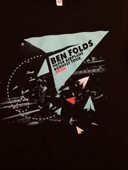 Ben Folds 2024 Paper Airplane Request Tour Shirt Size Small
