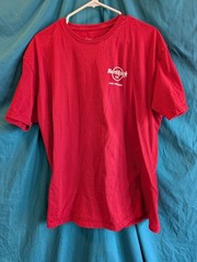 Hard Rock Lunar New Year Dragon Shirt | XL Red 2024 | Paint Mark on Back