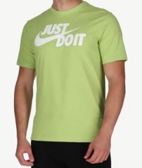 Nike Sportswear Tee “Just Do It” Swoosh Men’s AR5006-332 XXL Green Unisex NWT