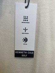 Kenneth Cole Active Men T-Shirt 2XL Off White Short Sleeve Crew Neck Tee NWT